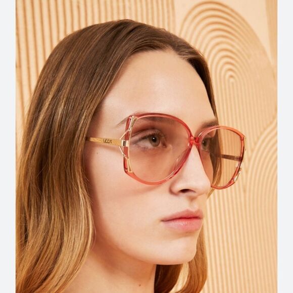 NIB Ulla Johnson Callista Sunglasses in Rose